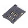 Connector: for cards | SIM | push-push | SMD | gold-plated | PIN: 8 | 250V image 2