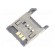 Connector: for cards | SIM | without ejector,with cover | SMT | PIN: 6 paveikslėlis 1