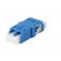 Connector: fiber optic | socket,coupler | LC | female | ways: 2 | blue image 6
