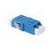 Connector: fiber optic | socket,coupler | LC | female | ways: 2 | blue image 4