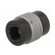 Connector: fiber optic | socket,coupler | optical (Toslink) | black image 6