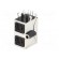 Connector: optical (Toslink) | with cover | screw | angled 90° | THT image 2