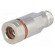 Connector: 4.3-10 | female | for cable | straight | plug | 50Ω | IP68 paveikslėlis 1