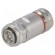 Connector: 4.3-10 | male | for cable | straight | plug | 50Ω | IP68 | clamp image 1