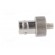 Plug | BNC | female | straight | 50Ω | crimped | for cable | teflon image 3