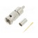Plug | Micro BNC | male | straight | 75Ω | soldering,crimped | for cable image 1