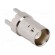 Socket | BNC | female | straight | 50Ω | THT | on PCBs | PBT | silver plated image 2