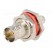 Connector: BNC | socket | female | straight | 75Ω | crimped | PTFE image 2