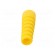 Strain relief | RG59,RG62 | yellow | Application: BNC plugs | 10pcs. paveikslėlis 5