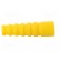 Strain relief | RG59,RG62 | yellow | Application: BNC plugs | 10pcs. paveikslėlis 7