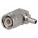 Plug | TNC | male | angled 90° | 50Ω | crimped | for cable | POM | Vswr: 1.35 image 1