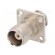 Socket | TNC | female | 50Ω | RG58 | clamp | for panel mounting | PTFE image 1