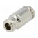 Plug | N | female | straight | 50Ω | H1000 | clamp | for cable | PTFE image 1