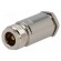 Plug | N | female | straight | RG213 | 11mm | soldering,clamp | for cable image 1