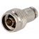 Plug | N | male | straight | 50Ω | H155 | clamp | for cable | teflon image 1