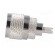 Plug | N | male | straight | RG58 | 5.2mm | push-in,crimped | gold-plated image 3