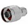 Plug | N | male | straight | RG59 | 6.5mm | soldering,clamp | for cable image 1