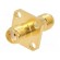 Coupler | SMA female,both sides | straight | 50Ω | PTFE | gold-plated фото 1