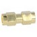 Coupler | SMA male,both sides | straight | gold-plated image 3