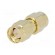 Coupler | SMA male,both sides | straight | gold-plated image 2