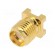 Plug | SMA | female | straight | 50Ω | SMT | for cable | PTFE | gold-plated фото 1