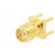 Plug | SMA | female | straight | 50Ω | SMT | for cable | PTFE | gold-plated image 3
