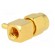 Plug | SMA | male | angled 90° | 50Ω | crimped | for cable | PTFE image 6