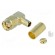 Plug | SMA | male | angled 90° | RG58 | crimped | for cable | gold-plated фото 1