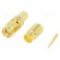 Plug | SMA | male | straight | H155 | crimped | for cable | gold-plated image 1