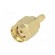 Plug | SMA | male | straight | RG174 | crimped | for cable | gold-plated фото 2