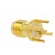 Socket | SMA | female | straight | 50Ω | THT | on PCBs | PTFE | gold-plated image 4
