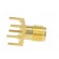 Socket | SMA | female | straight | 50Ω | THT | on PCBs | PTFE | gold-plated фото 7