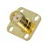 Socket | SMA | female | straight | soldering | gold-plated фото 1