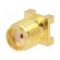 Socket | SMA | female | vertical | 50Ω | SMT | on PCBs | PTFE | gold-plated фото 1