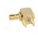 Socket | SMB | female | angled 90° | THT | on PCBs | PTFE | gold-plated image 3