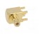 Socket | SMB | female | angled 90° | THT | on PCBs | PTFE | gold-plated image 9