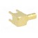 Socket | SMB | male | angled 90° | 50Ω | THT | on PCBs | PTFE | gold-plated image 6
