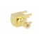 Socket | SMB | male | angled 90° | 50Ω | THT | on PCBs | PTFE | gold-plated image 8