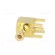 Socket | SMB | male | angled 90° | 50Ω | THT | on PCBs | PTFE | gold-plated image 9