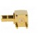 Socket | SMB | male | angled 90° | 50Ω | THT | teflon | gold-plated image 3