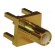 Socket | SMB | male | straight | 50Ω | THT | for cable | PTFE | gold-plated paveikslėlis 3