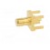 Socket | SMB | male | straight | 50Ω | THT | for cable | PTFE | gold-plated фото 5