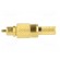 Plug | MMCX | male | straight | 50Ω | crimped | for cable | teflon image 3