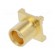 Socket | MCX | female | straight | 50Ω | SMT | on PCBs | PTFE | gold-plated image 1