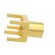 Socket | MCX | female | straight | 50Ω | THT | on PCBs | PTFE | gold-plated paveikslėlis 8