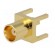 Socket | MCX | female | straight | 50Ω | THT | PTFE | gold-plated | Vswr: 1.3 image 2