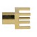 Socket | MCX | female | straight | 50Ω | THT | teflon | gold-plated image 3