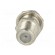 Coupler | F socket,both sides | with mounting nut,with washer фото 5