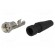 Plug | F | male | straight | 7mm | screw terminal | for cable image 1