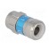 Plug | F | male | straight | RG6 | 7.1mm | push-in | for cable фото 4